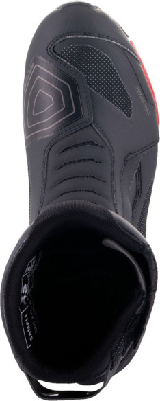 Ghete Moto RT-7 Drystar Black/Red 24