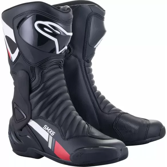 Cizme Moto Racing SMX-6 V2 Black/White/Gray 24