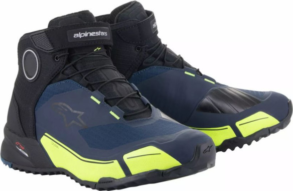 Ghete Moto CR-X Drystar Black/Blue/Yellow 24