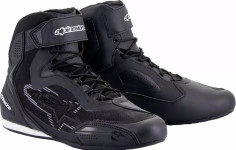 Ghete Moto Faster RideKnit Black/Gray 24