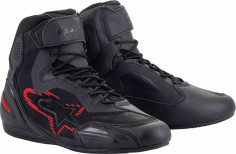 Ghete Moto Faster RideKnit Black/Gray/Red 24