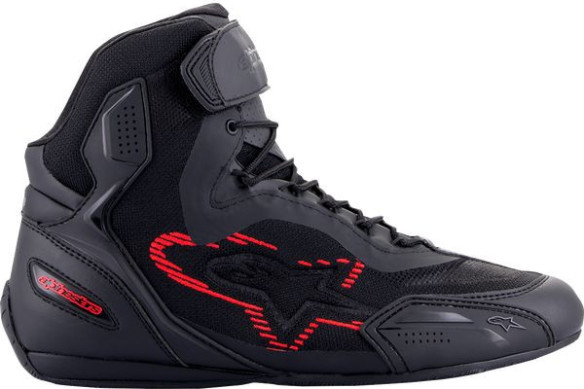 Ghete Moto Faster RideKnit Black/Gray/Red 24