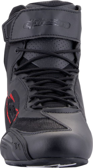 Ghete Moto Faster RideKnit Black/Gray/Red 24