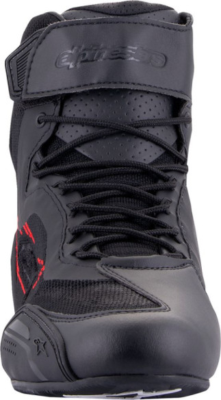 Ghete Moto Faster RideKnit Black/Gray/Red 24
