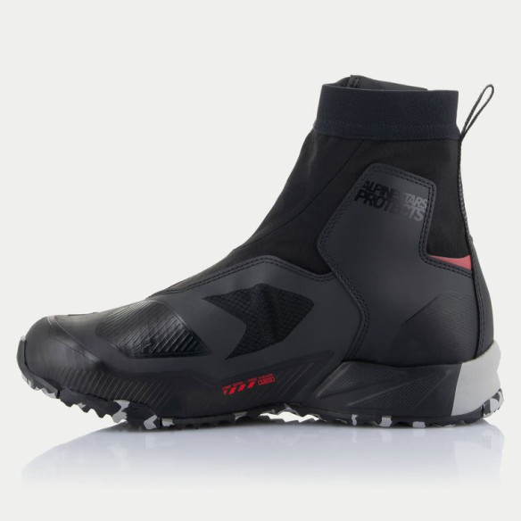 Ghete Moto CR-8 Gore Tex Black/Gray/Red 24
