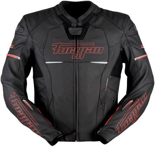 Geaca Moto Piele Nitros Black/Red 6021-108