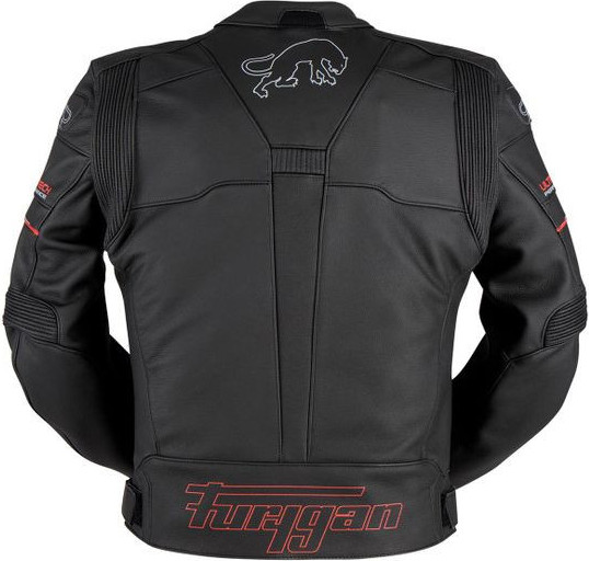 Geaca Moto Piele Nitros Black/Red 6021-108