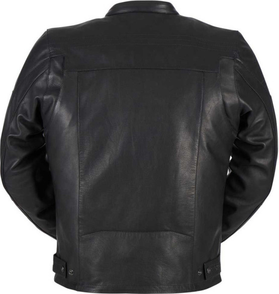 Geaca Moto Piele Allan Black