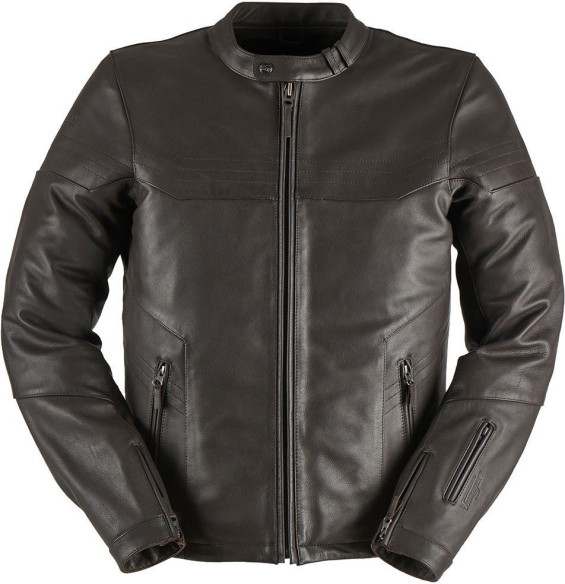 Geaca Moto Piele Allan Brown