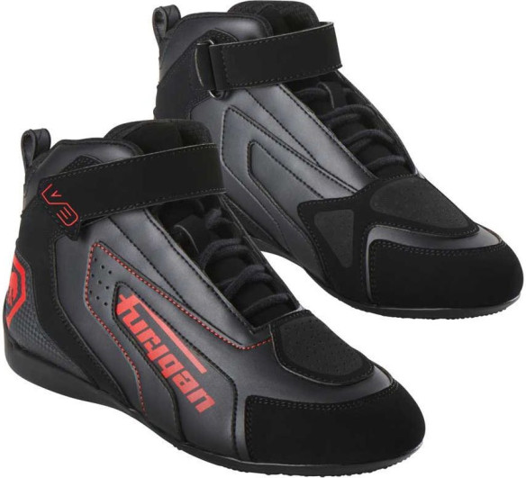 Ghete Moto V3 3105-108 V3 Black/Red