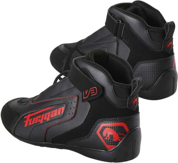 Ghete Moto V3 3105-108 V3 Black/Red