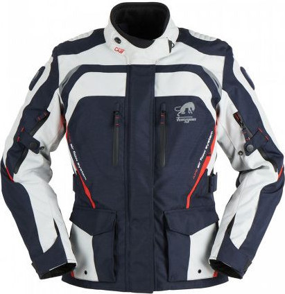 Geaca Moto Textila Dama Apalaches Blue/Pearl/Red 6412-557