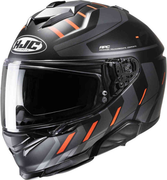 Casca Moto Full-Face/Integrala i71 Simo Portocaliu 24