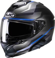 Casca Moto Full-Face/Integrala i71 Nior Albastru 24