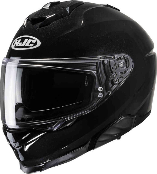 Casca Moto Full-Face/Integrala i71 Solid Negru Lucios 24