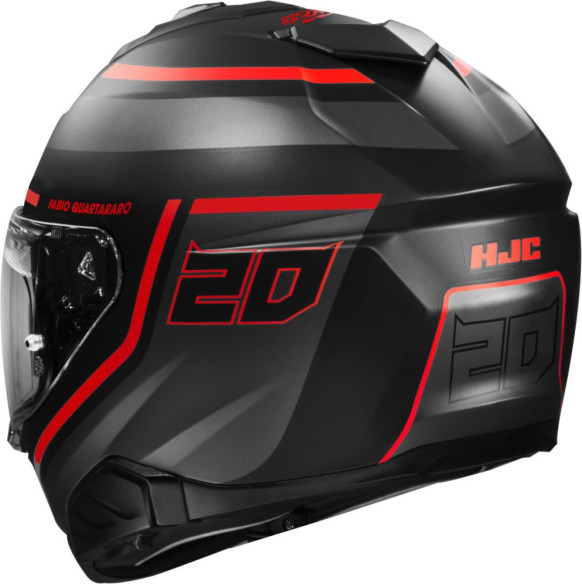 Casca Moto Full-Face/Integrala i71 FQ20 Rosu 24