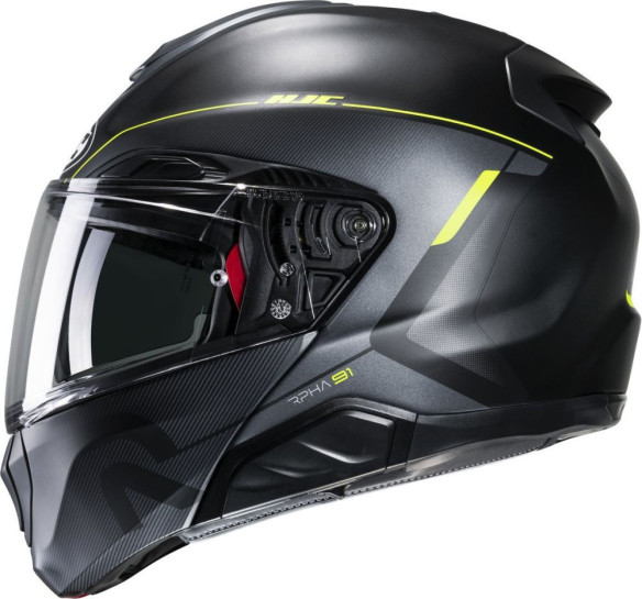 Caca Moto Flip-Up RPHA 91 Combust Glossy Black 24