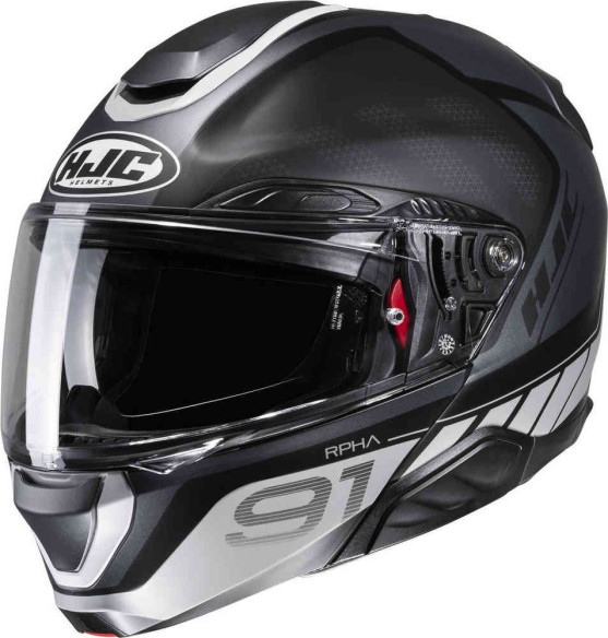 Caca Moto Flip-Up RPHA 91 Rafino Alb 24