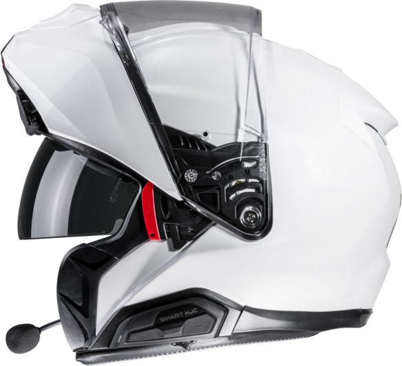 Caca Moto Flip-Up RPHA 91 Solid Alb Perlat 24