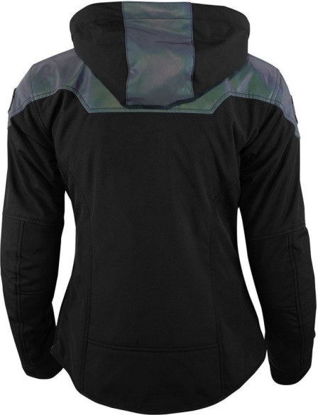 Geaca Moto Textila Dama Ann Black/Oil Reflection 2024