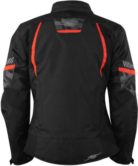 Geaca Moto Textilla Ashley Black/Pixel/Red 2024