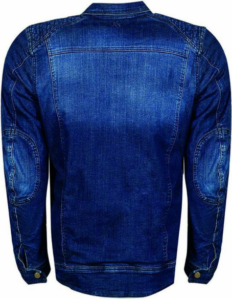 Geaca Moto Textilla Carl Thomas Blue Denim 2024