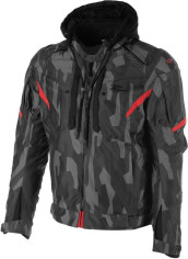 Geaca Moto Textilla Dylan Black/Camo Red 2024