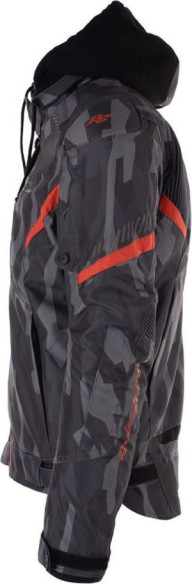 Geaca Moto Textilla Dylan Black/Camo Red 2024