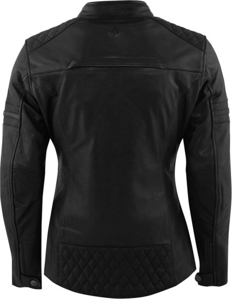 Geaca Moto Piele Dama Joyce V2 Black 2024
