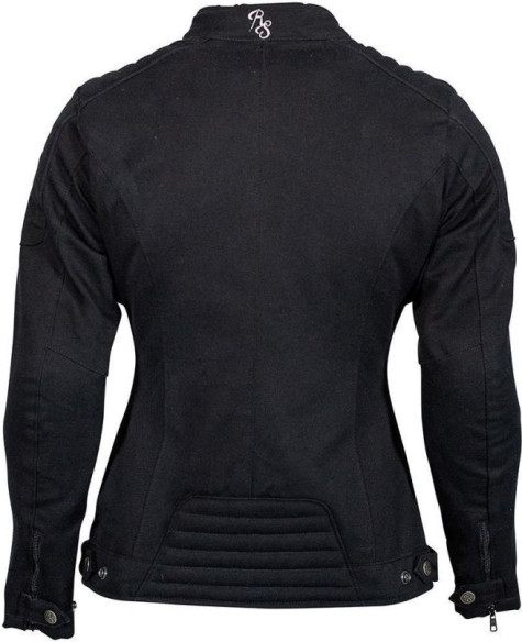 Geaca Moto Textila Dama Lauren V2 Black/White 2024