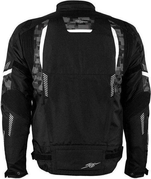 Geaca Moto Texila Pete Black/Pixel White 2024