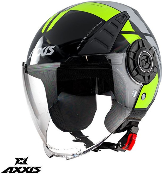 Casca Moto Open-Face/Jet Metro Cool B3 Matte Fluo Yellow 24