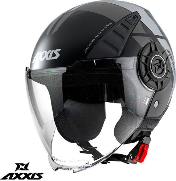 Casca Moto Open-Face/Jet Metro Cool B2 Matt Grey 24