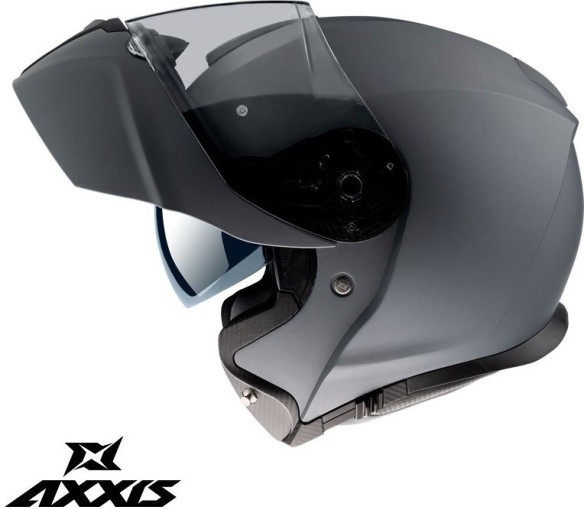 Casca Moto Flip-Up Gecko Sv A2 Matt Titanium 24