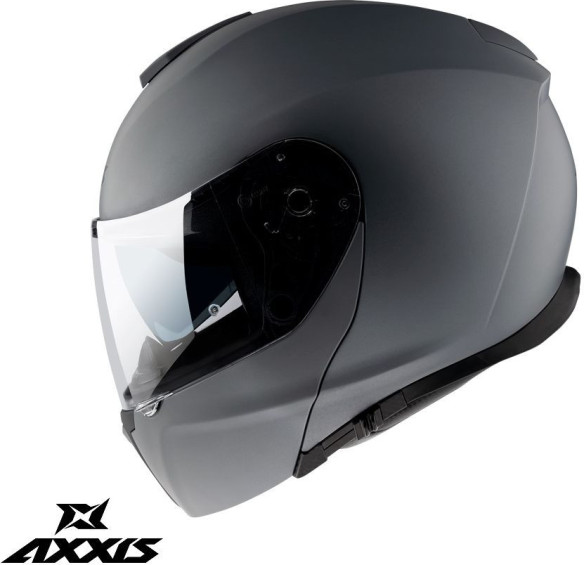 Casca Moto Flip-Up Gecko Sv A2 Matt Titanium 24