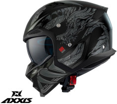 Casca Moto Open-Face/Jet Hunter Sv Oni B2 Matt Grey 24