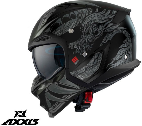 Casca Moto Open-Face/Jet Hunter Sv Oni B2 Matt Grey 24
