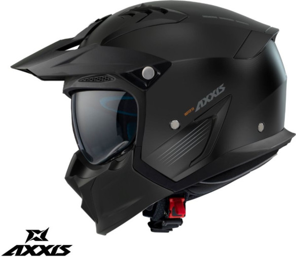 Casca Moto Open-Face/Jet Hunter Sv A1 Solid Matt Black 24