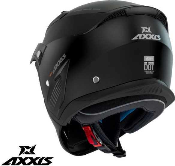 Casca Moto Open-Face/Jet Hunter Sv A1 Solid Matt Black 24