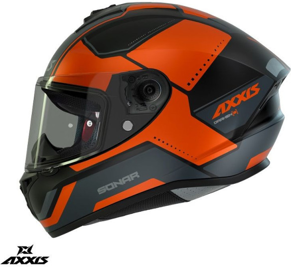 Casca Moto Full-Face/Integrala Draken S Sonar B3 Matt Orange 24