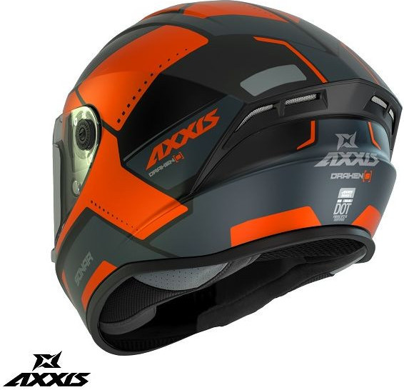 Casca Moto Full-Face/Integrala Draken S Sonar B3 Matt Orange 24