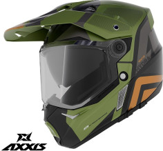 Casca Moto Adventure/Touring Wolf Ds Hydra B6 Matte Green 24
