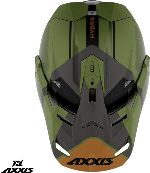 Casca Moto Adventure/Touring Wolf Ds Hydra B6 Matte Green 24