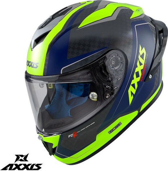 Casca Moto Full-Face/Integrala Cobra Rage A3 Glossy Fluo Yellow 24