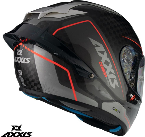 Casca Moto Full-Face/Integrala Cobra Rage A2 Glossy Grey 24