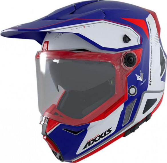Casca Moto Adventure/Touring Wolf Ds Roadrunner C7 Matte Blue 24