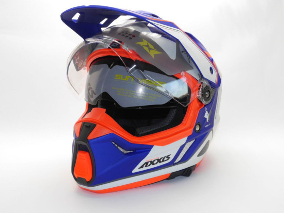 Casca Moto Adventure/Touring Wolf Ds Roadrunner C7 Matte Blue 24