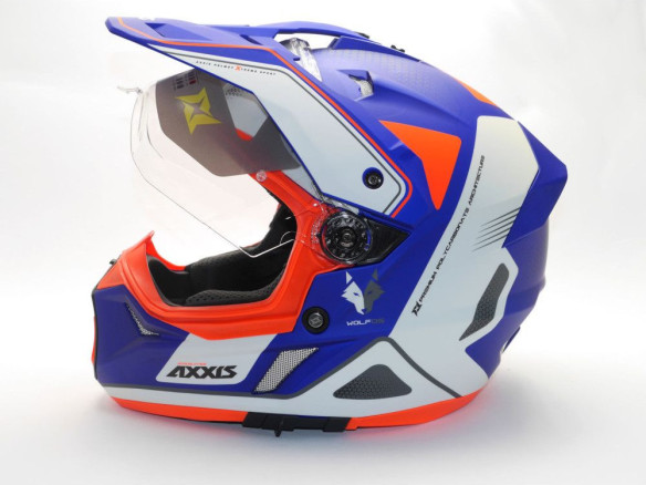 Casca Moto Adventure/Touring Wolf Ds Roadrunner C7 Matte Blue 24