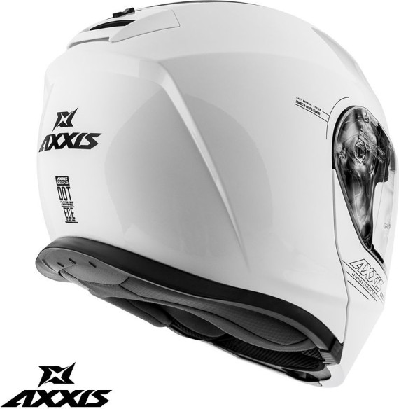 Casca Moto Flip-Up Gecko Sv A0 Glossy White 24