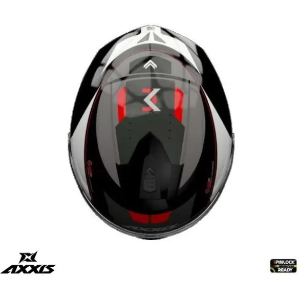 Casca Moto Full-Face/Integrala Draken S B0 Wind Glossy White 24